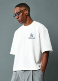 Boxy Cut Cropped Jersey T-Shirt