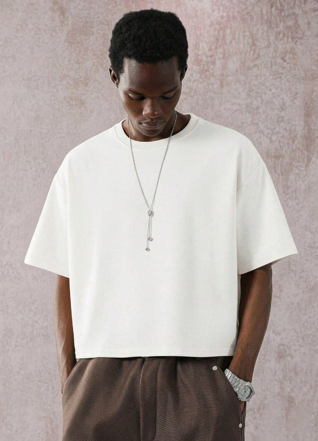 Boxy Fit Short Sleeve Tee