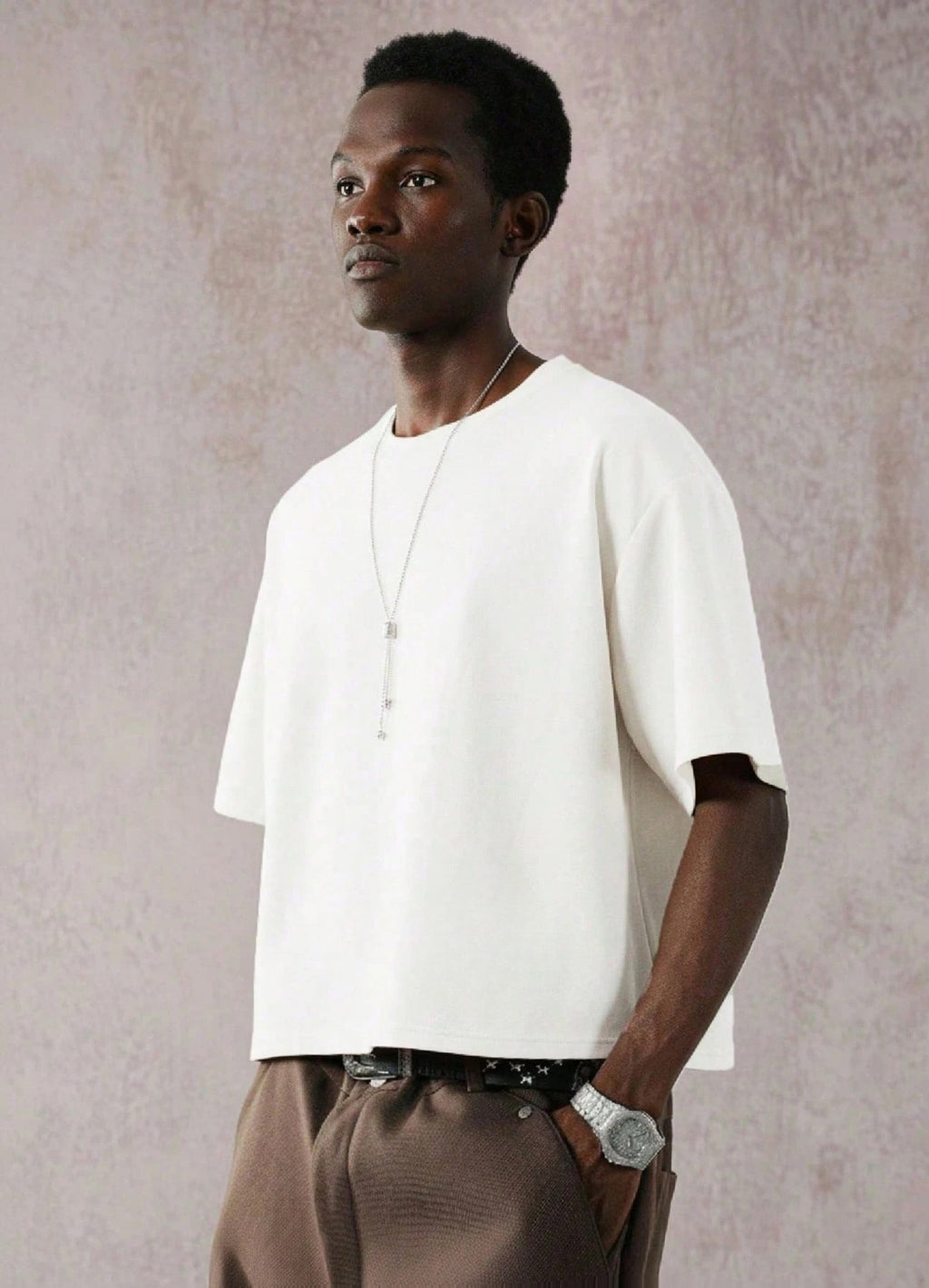 Boxy Fit Short Sleeve Tee