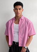 Watermelon Striped Boxy Shirt