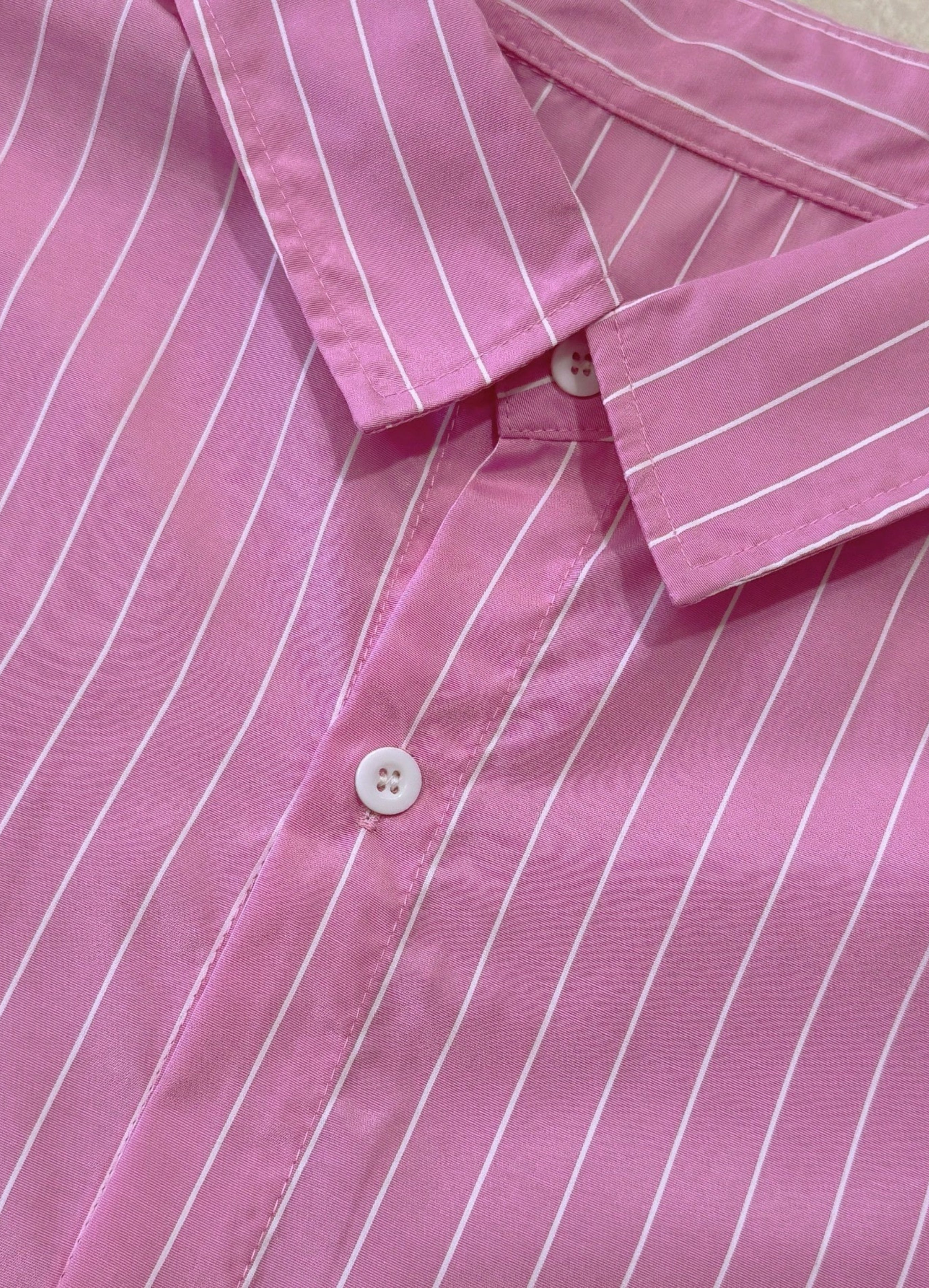 Watermelon Striped Boxy Shirt