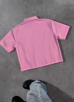 Watermelon Striped Boxy Shirt