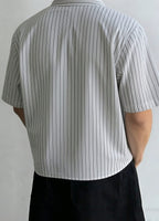 Watermelon Striped Boxy Shirt