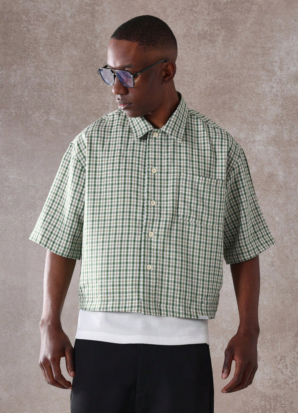 Boxy fit printed shirts