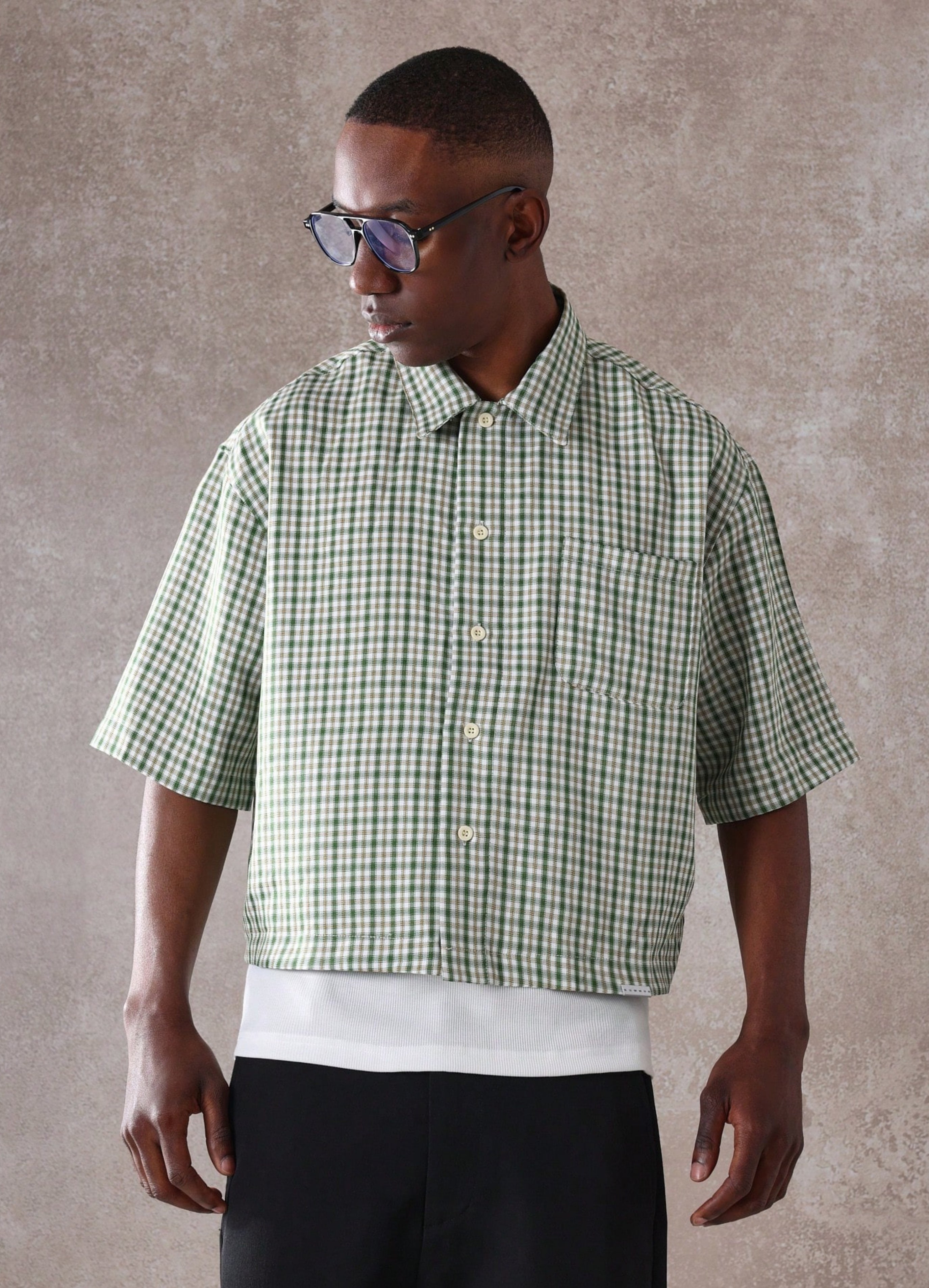 Boxy fit printed shirts