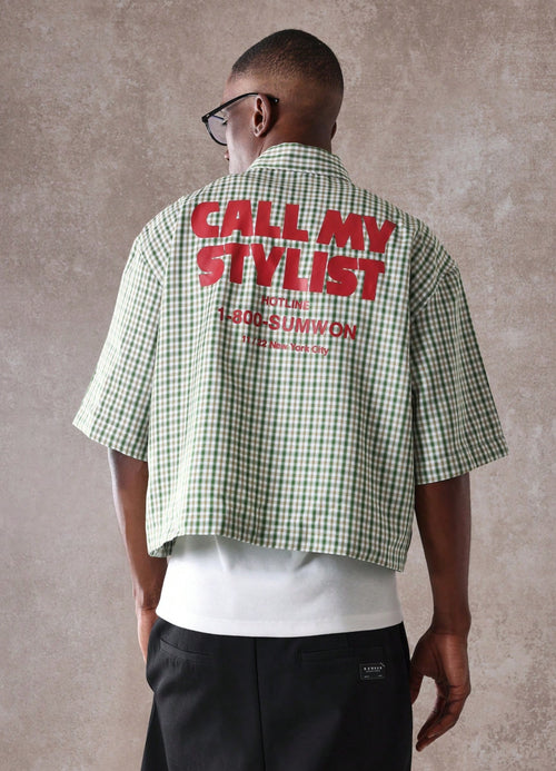 Boxy fit printed shirts