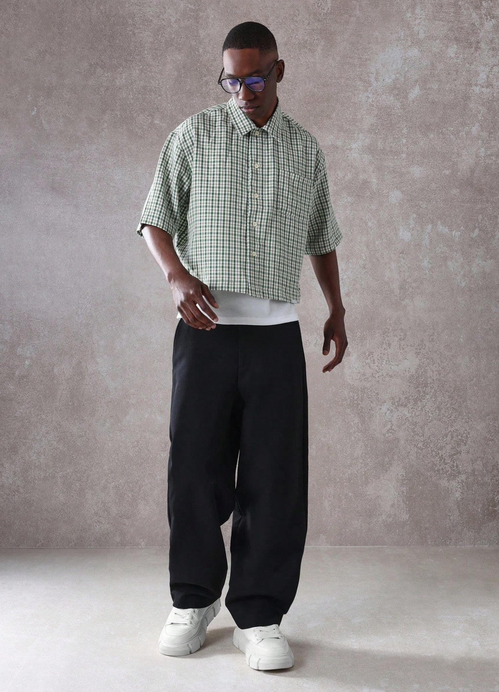 Boxy fit printed shirts