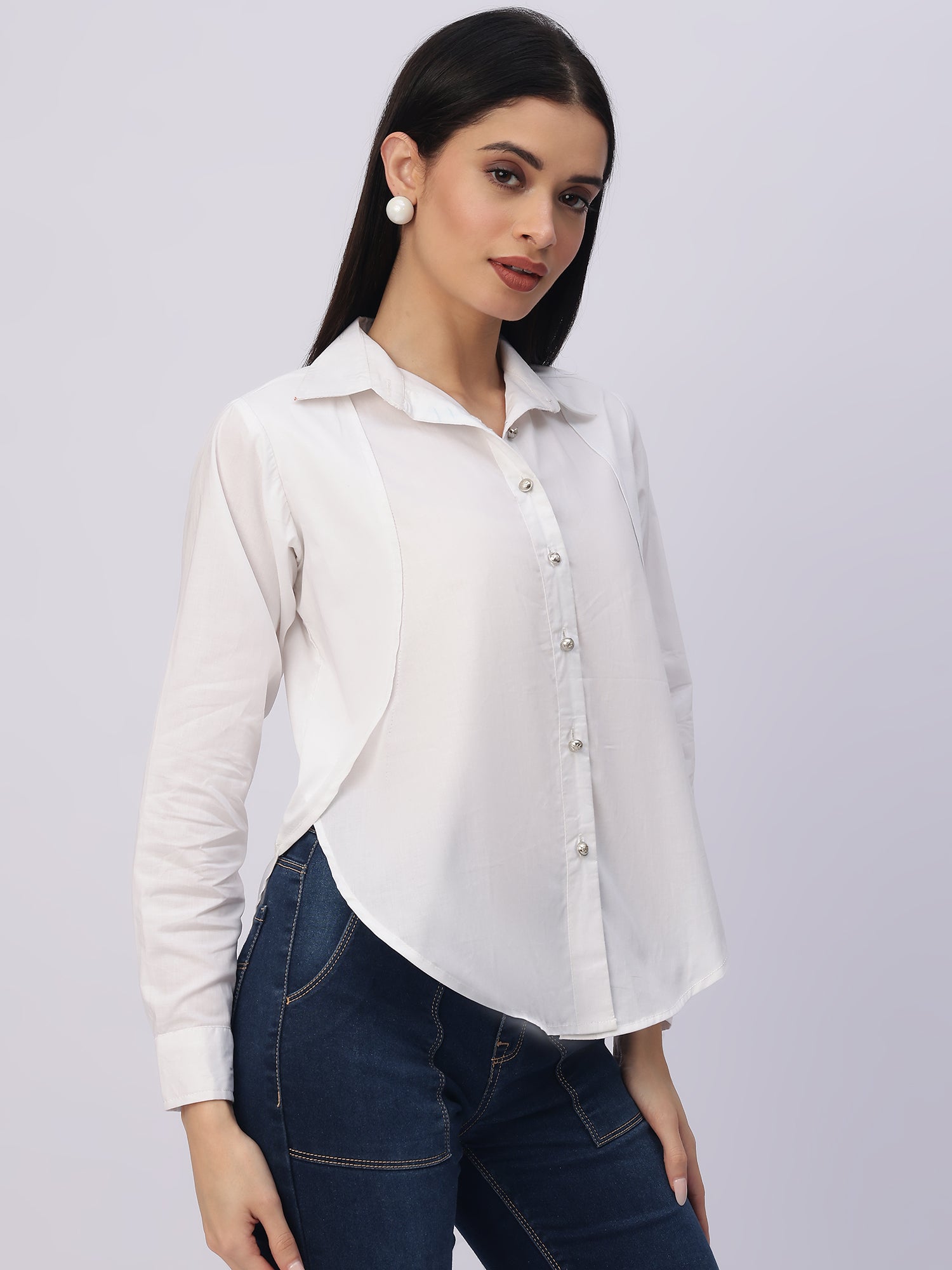 Full Sleeve Cotton Office Shirt