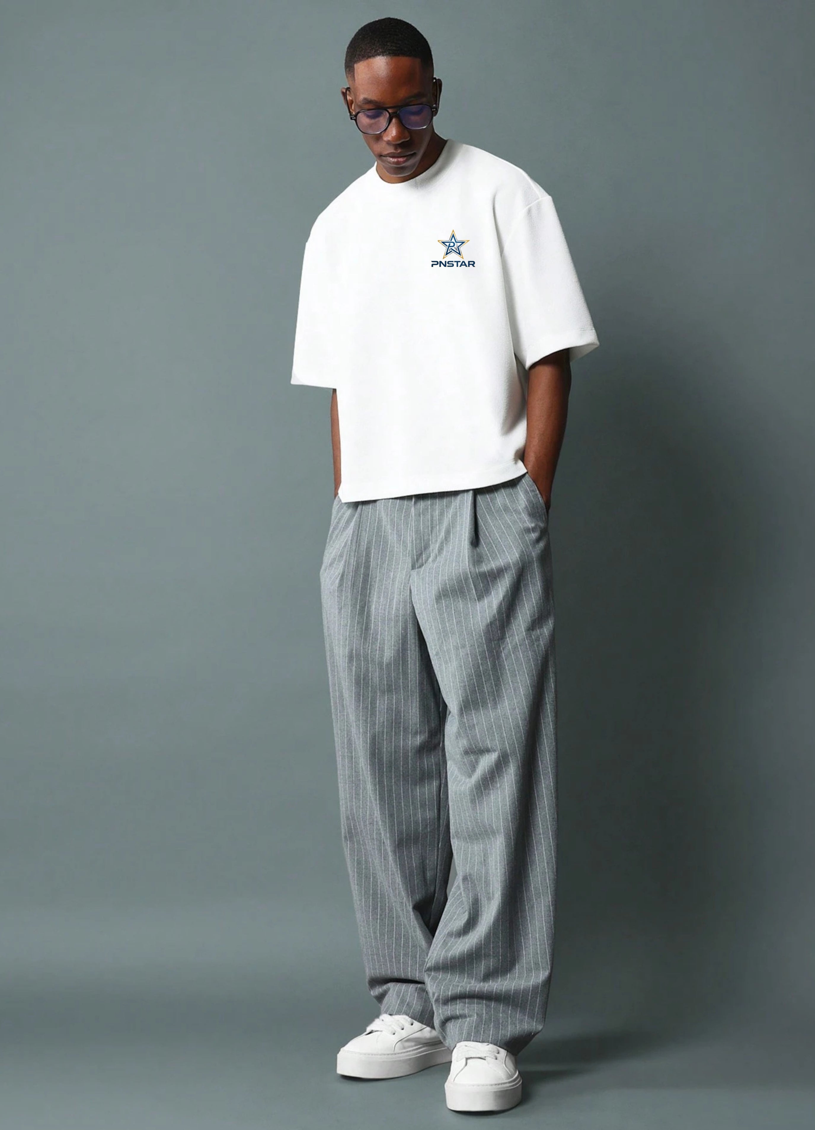 Boxy Cut Cropped Jersey T-Shirt