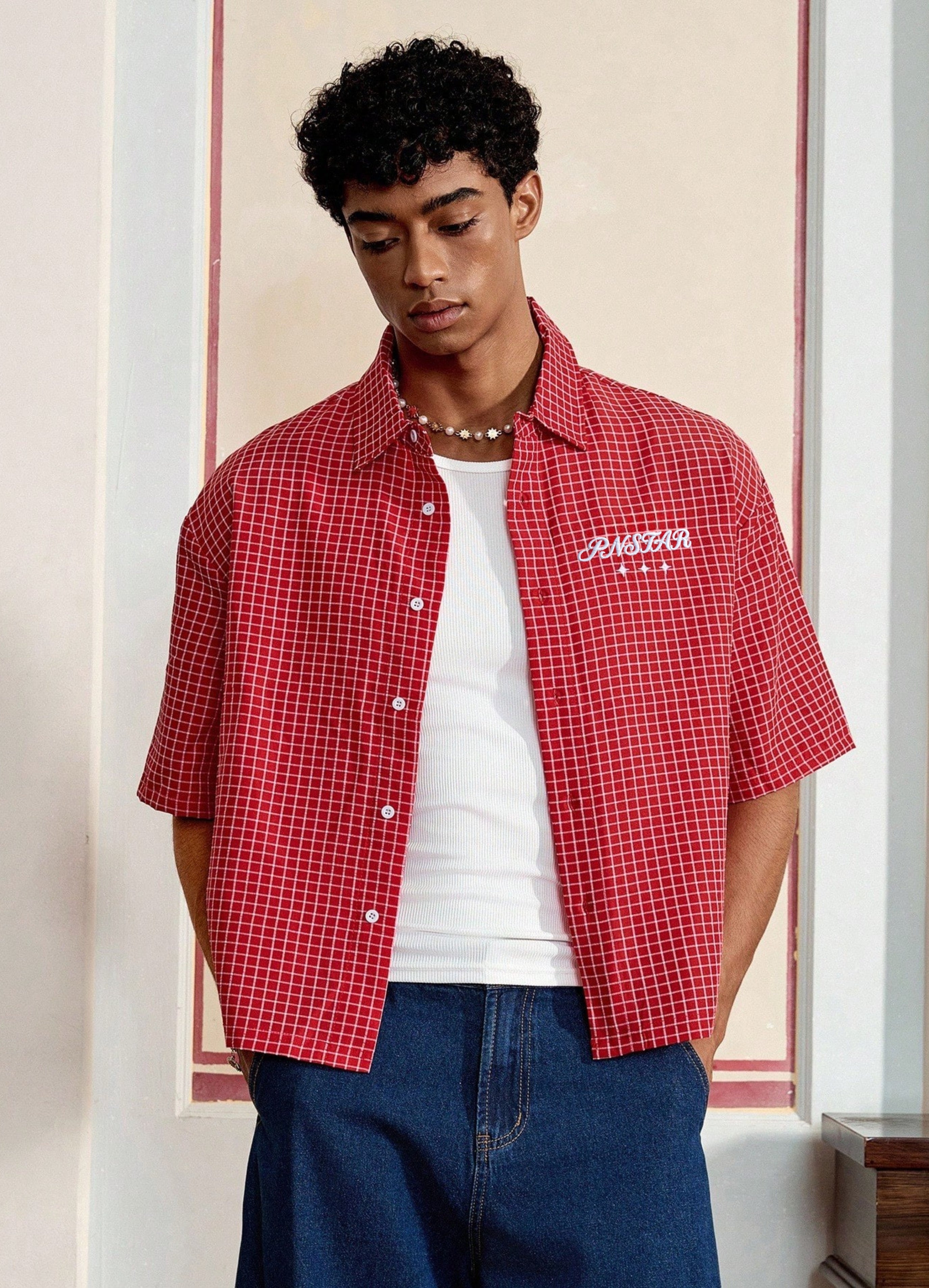 Half Sleeve Boxy Fit Shirt