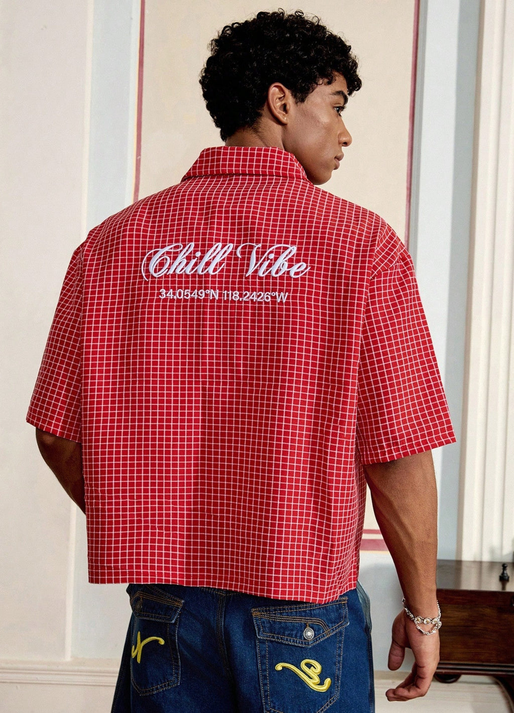 Half Sleeve Boxy Fit Shirt