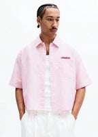 Cropped Boxy Fit Shirt