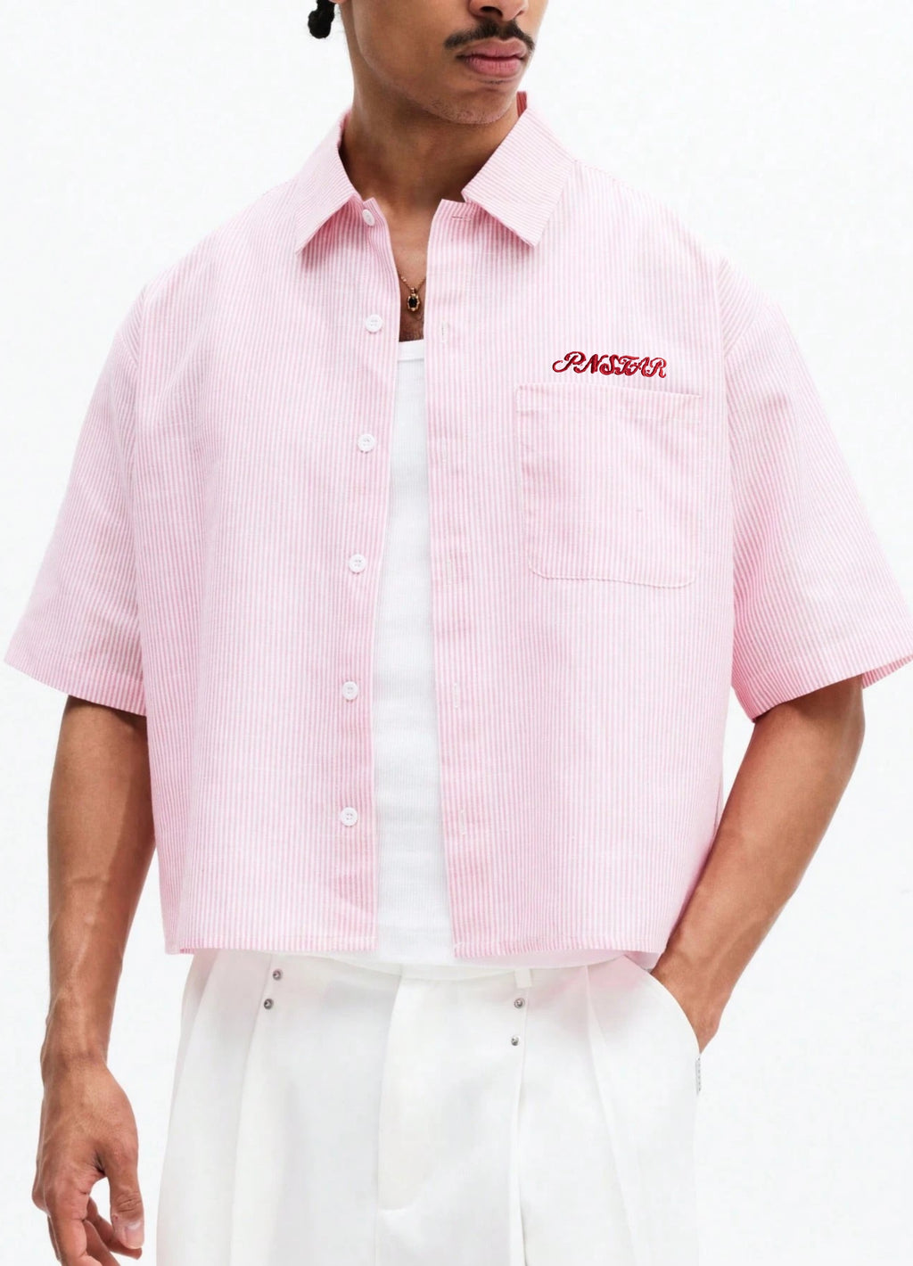 Cropped Boxy Fit Shirt